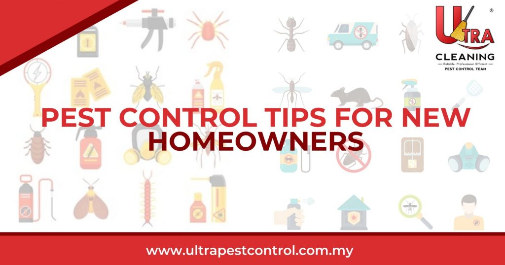 Pest Control Tips for New Homeowners - Ultra Pest Control